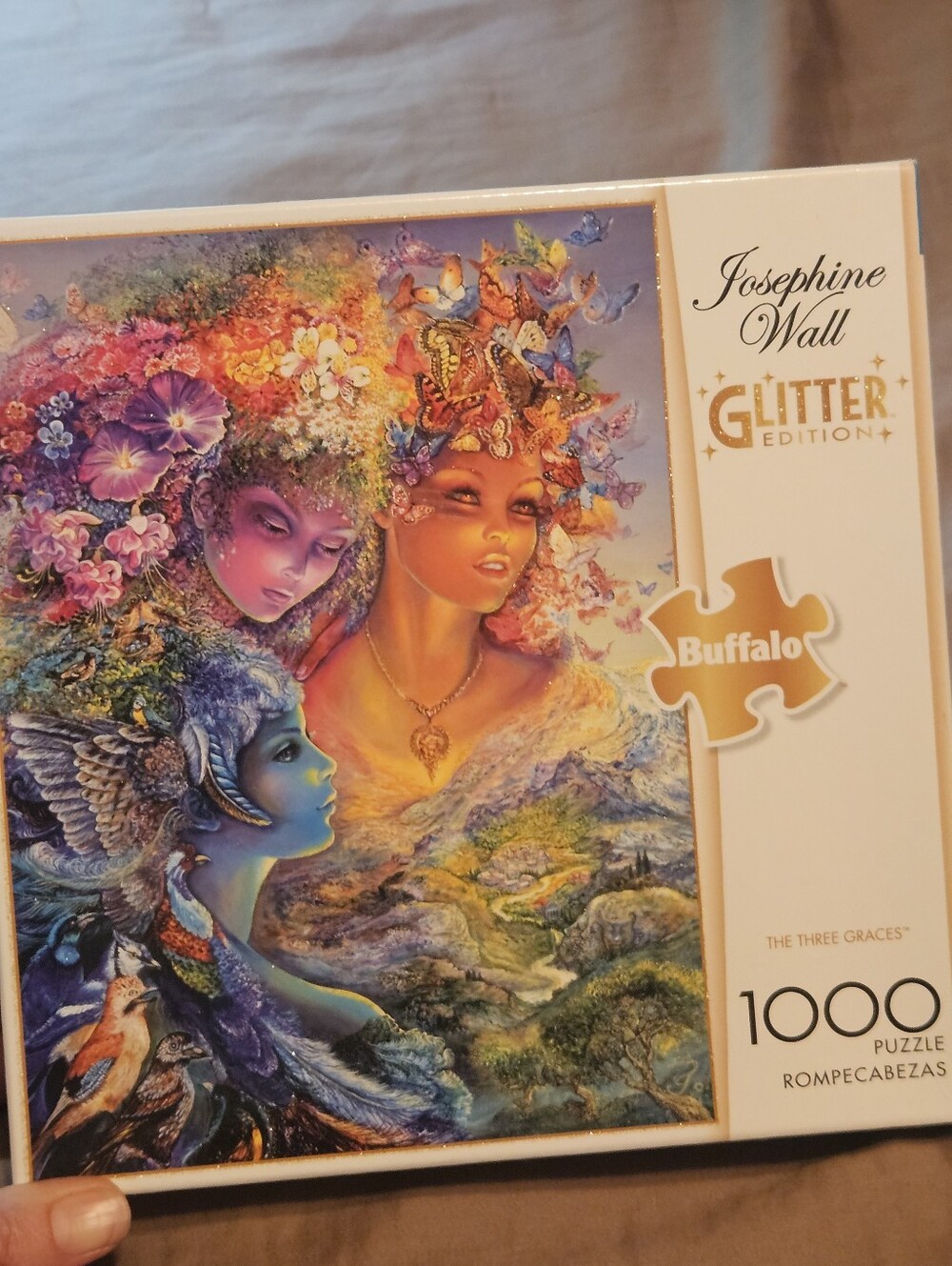 The Three Graces By Josephine Wall GLITTER